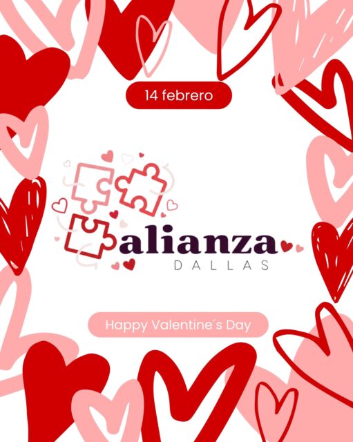 El amor también se trata de las conexiones que nos hacen crecer! ❤️🧩
En Alianza Dallas, creemos que las mejores piezas de nuestra vida son aquellas personas y aliados que nos impulsan a ser mejores cada día. Hoy celebramos el amor en todas sus formas: la pasión por emprender, la lealtad de nuestros clientes y la fuerza de nuestra comunidad.
¡Feliz día de San Valentín a todos los que ponen el corazón en lo que hacen! 💌