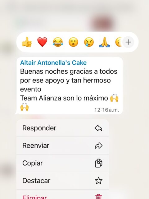 Así se ven los mensajes luego de un evento 😍❤️

Gracias a todos por asistir 🫶

¿Están listos para lo próximo?