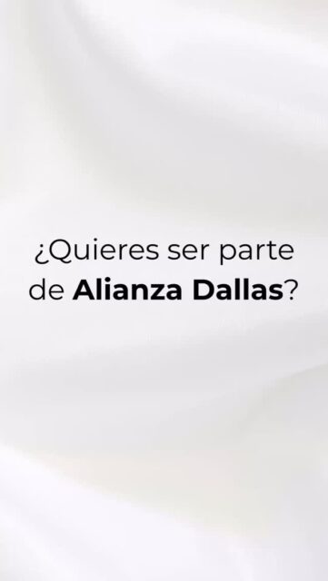 ¿Sientes que emprendes sol@? 🤝

¡Ya no tiene que ser así! En Alianza Dallas somos más de 200 emprendedores impulsándonos mutuamente. No solo es un grupo, es una plataforma para que tu negocio se de a conocer y tú sigas creciendo con capacitaciones y eventos exclusivos. 🚀

Los pasos para unirte son súper fáciles:
1️⃣ Escríbenos al DM con tu número y redes sociales.
2️⃣ Completa el formulario que te enviaremos.
3️⃣ Revisa nuestras reglas y ¡listo!

Por solo 10$ mensuales, accede a una red de contactos invaluable y beneficios reales. 💼✨