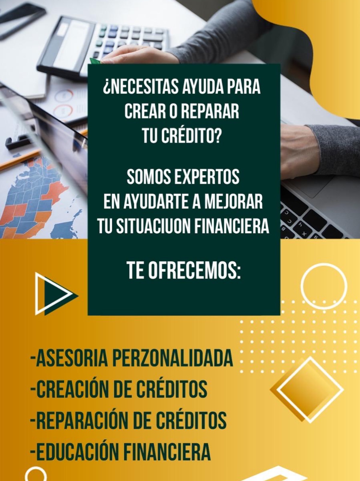 Te recomendamos los servicios profesionales de Credit Toscana, expertos en ayudarte a mejorar tu situación económica. 🤝💼

Te ofrecen un servicio integral que incluye:
 🎯 Asesoría personalizada adaptada a tu caso.
 🚀 Creación de créditos desde cero.
 🛠️ Reparación de créditos para recuperar tu estabilidad.
 📚 Educación financiera para tomar mejores decisiones.
📲 ¡Toma el control de tus finanzas hoy mismo!
 
Llama al: (+1) 469 885 7364 📞

 Escribe a: perpiglia@credittoscanallc.com ✉️

¡Comparte esta publicación con familiares o amigos que necesiten un impulso en su crédito! 💡💵